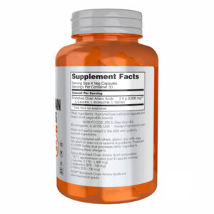 Branched-Chain Amino Acids - 240 vcaps packaging.