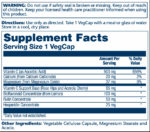 "Vitamin C with Bioflavonoid Concentrate 500mg capsules"