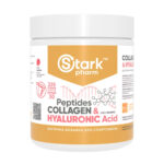 "Collagen Peptides & Hyaluronic Acid powder, Raspberry flavour"