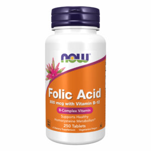 Folic Acid 800mcg - 250 tabs product image.