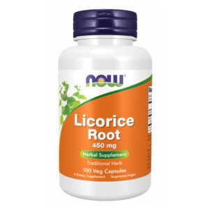 "Licorice Root 450mg - 100 vcaps packaging"