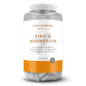 "Zinc and Magnesium - 270caps supplement bottle"