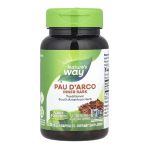 Pau D'Arco Inner Bark - 100 vcaps packaging.