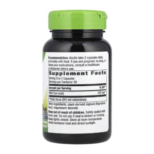 "Wild Yam - 100 vcaps supplement bottle"