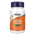 "8 Billion Acidophilus & Bifidus supplement capsules"