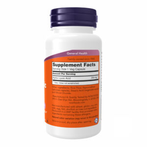 "Alpha Lipoic Acid 250 mg - 60 vcaps"