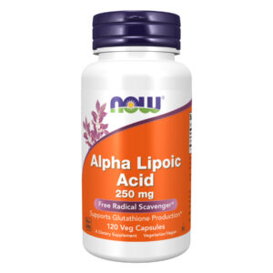 Alpha Lipoic Acid 250mg - 120 vcaps package.