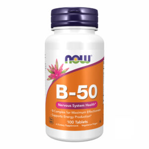 "B-50 - 100 tabs dietary supplement packaging"