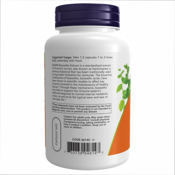 "Boswellia Extract 250 mg - 120 vcaps"