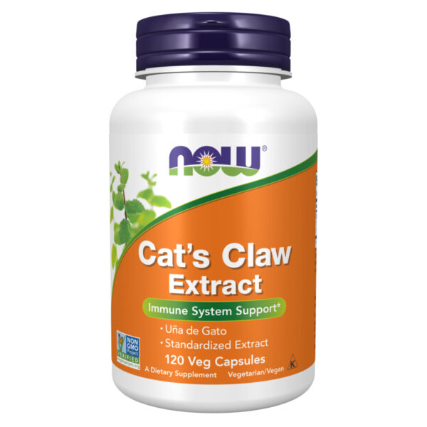 "Cat's Claw Extract - 120 vcaps displayed."