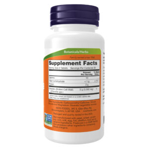"Chlorella 1000mg - 120 tabs bottle"