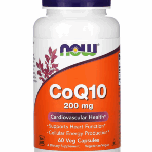 COQ10 200mg - 60 veg caps bottle