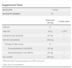 "CoQ10 60mg with Omega-3 softgels"