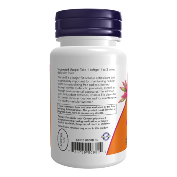 "E-200 Mixed Tocopherols - 100 sgels package"