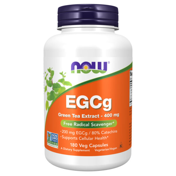 "EGCg Green Tea Extract 400mg - 180 vcaps package"