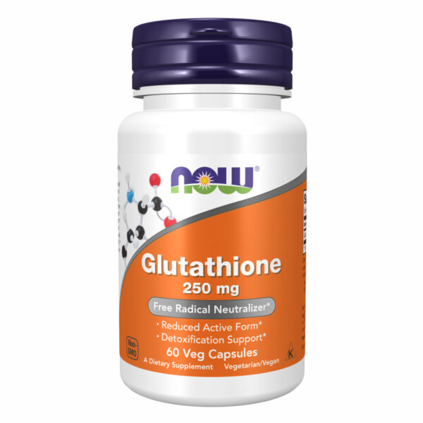 "Glutathione 250mg - 60 vcaps packaging"