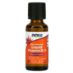 Liquid Vitamin D-3 30ml bottle image.