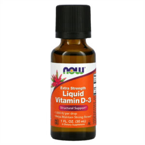 Liquid Vitamin D-3 30ml bottle image.