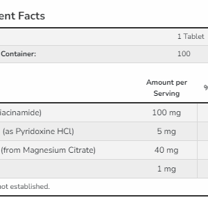 "Melatonin 1 mg - 100 tabs packaging"