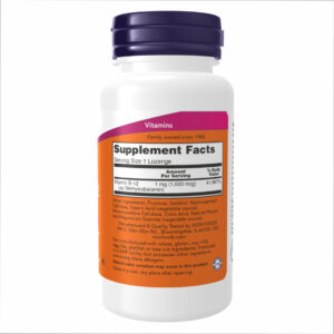 Methyl B-12 1000mcg - 100 lozenges packaging
