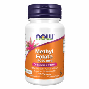 Methyl Folate 1000mcg - 90 tabs packaging