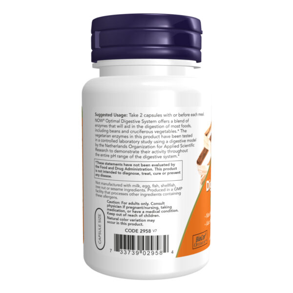 "Optimal Digestive System - 90 vcaps bottle"
