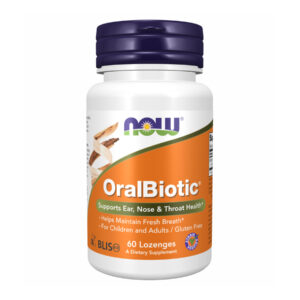 "Oralbiotic - 60 loz supplement packaging"