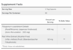 "Resveratrol 200 mg - 60 vcaps supplement"