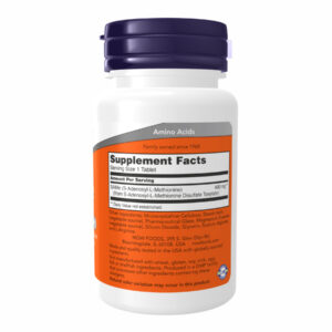 SAM-E 400mg - 30 tabs dietary supplement packaging.