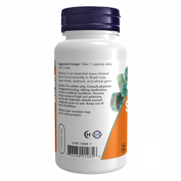 "Selenium 200 mcg - 90 vcaps supplement"