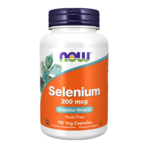 "Selenium 200mcg - 180 Vcaps dietary supplement."