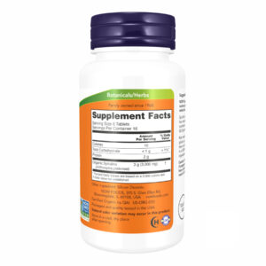 "Spirulina 500 mg - 100 tabs packaging."