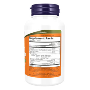 "Super Enzymes - 180 tabs bottle front"