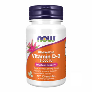 VIT D-3 5000 IU Chewable Mint pack