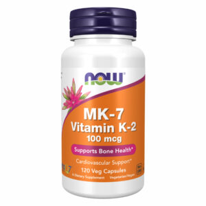"Vitamin K-2 (MK7) 100 mcg capsules"