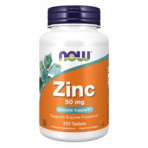 "Zinc Gluconate 50 mg - 250 tabs packaging"
