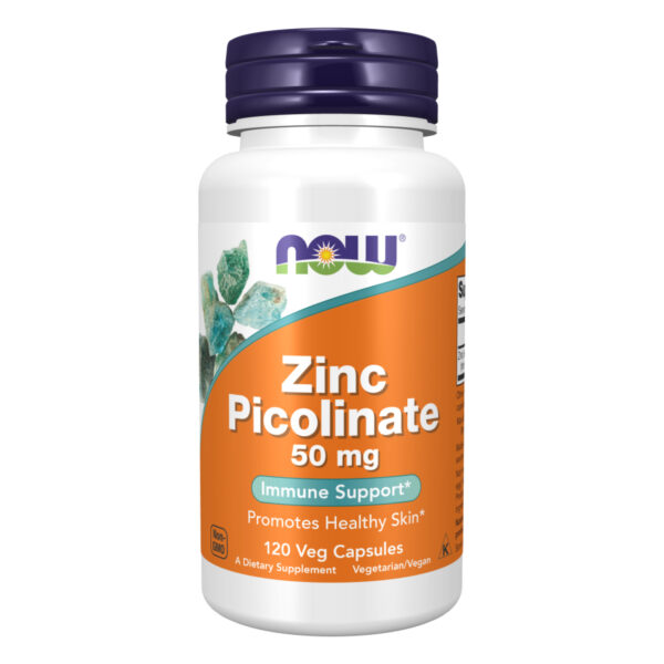Zinc Picolinate 50mg - 120 vcaps bottle.