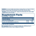 Opti Zinc 30mg - 60 vcaps packaging image.