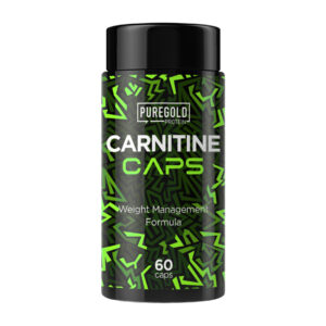 "Carnitine - 60 caps bottle on display."