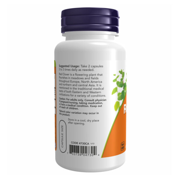 "Red Clover 375 mg - 100 vcaps packaging"