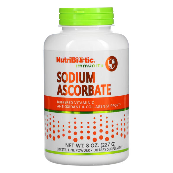 "Sodium Ascorbate Powder - 227g packaging"
