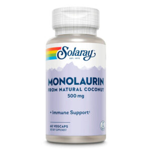 Monolaurin 500mg - 60 vcaps packaging image.