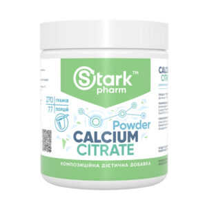 Stark Calcium Citrate Powder - 270g packaging