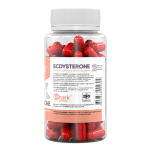 "Stark Ecdysterone 400mg - 60 caps bottle"