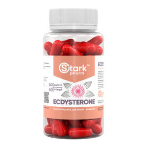 "Stark Ecdysterone 400mg - 60 caps bottle"