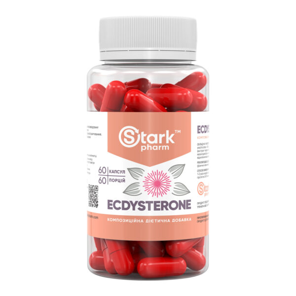 "Stark Ecdysterone 400mg - 60 caps bottle"