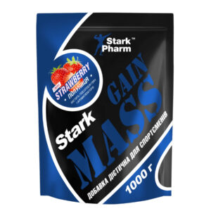 "Stark Gain Mass Ostrowia Whey - 1000g Strawberry"