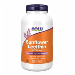 "Sunflower Lecithin 1200mg - 200 sgels packaging"