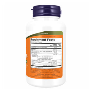 "Super Enzyme - 180 caps, dietary supplement."