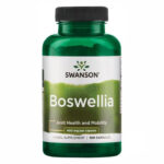 "Boswellia 400 mg - 100caps supplement bottle."